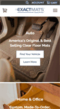 Mobile Screenshot of exactmats.com